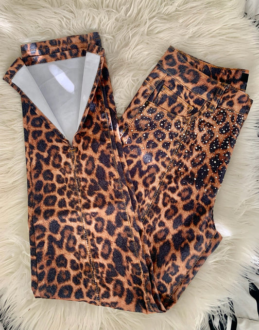 Amber Leopard High Rise